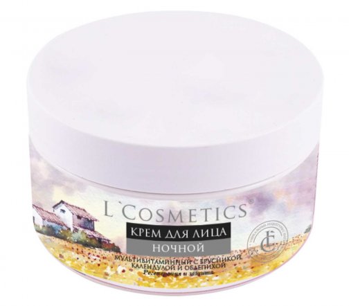 L'Cosmetics La Vie Est Belle Крем ночной для лица Регенерация и защита 50мл