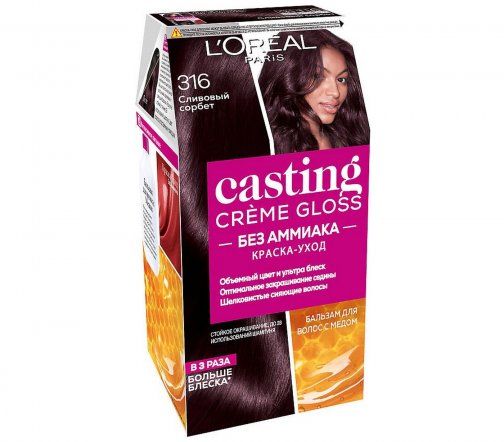 L'Oreal Paris Casting Creme Gloss Краска для волос 316 Сливовый сорбет