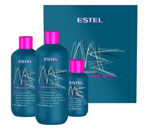 Estel Me Это цвет Набор Шампунь 400мл+Кондиционер 300мл+Гель 100мл