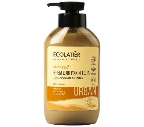 Ecolatier Urban Крем для рук и тела SOS Глубокое питание 400мл