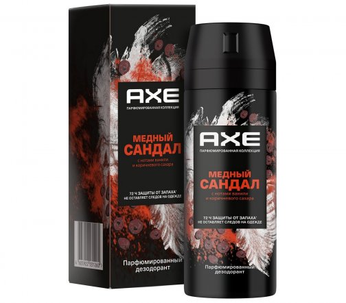 Axe Дезодорант-спрей парфюмированный Медный сандал 150мл