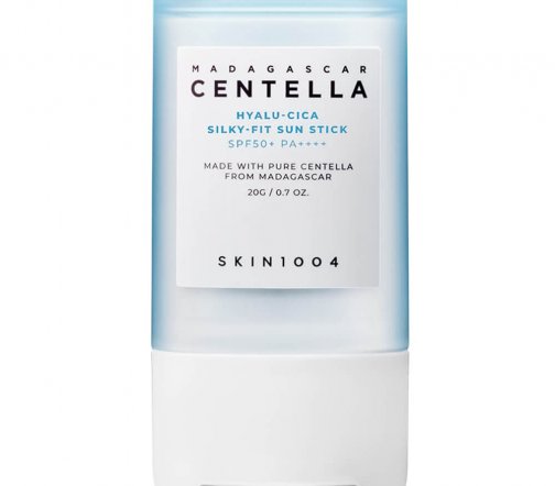 SKIN1004 Hyalu-Cica Silky-Fit Sun Stick SPF50+ PA++++Стик солнцезащитный с шёлковым финишем