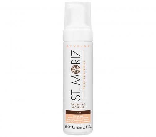 St.Moriz Автобронзант-мусс для тела темный 200мл