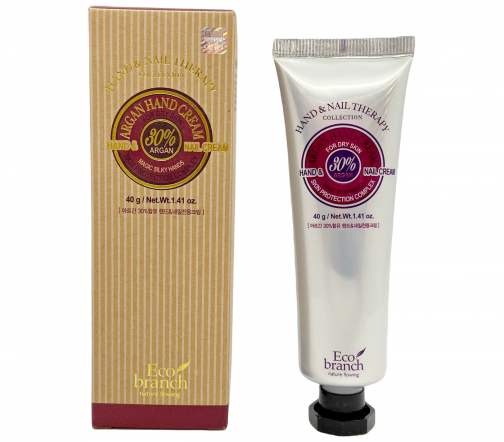 Eco Branch Hand&Nail Therapy Крем для рук и ногтей Argan 40г