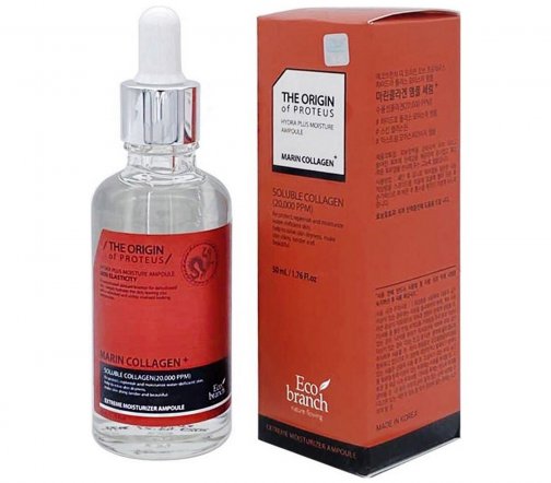 Eco Branch The Origin Of Proteus Сыворотка для лица Marin Collagen 50мл