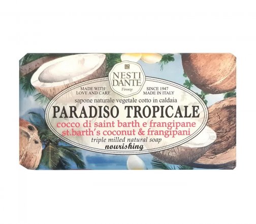 Nesti Dante Paradiso Tropicale Мыло Кокос и Франжипани 250гр
