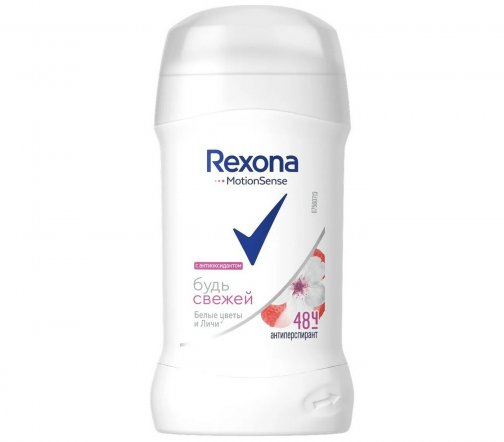 Rexona Motion Sense Дезодорант-стик Свежесть белых цветов и личи 40мл