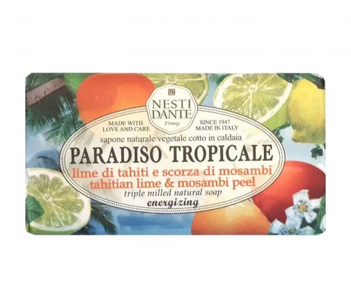 Nesti Dante Paradiso Tropicale Мыло Лайм и Мангустин 250гр