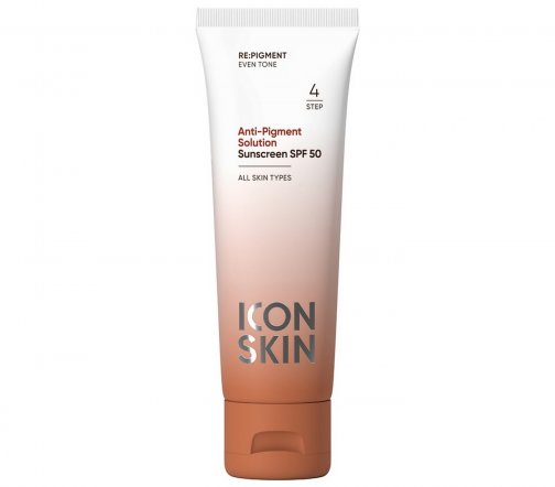 Icon Skin Крем солнцезащитный для лица SPF50 Anti-Pigment Solution 50мл