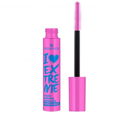 Essence Тушь водостойкая I Love Extreme Crazy Volume Waterproof