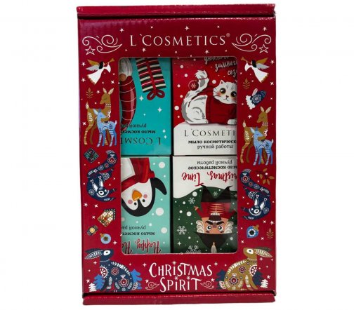 L'Cosmetics Набор Happy Holidays Мыло 8шт