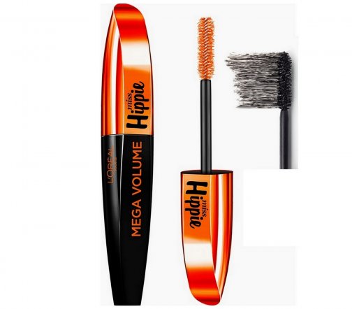 L'Oreal Paris Тушь Miss Hippie Мегаобъем 01 Черная