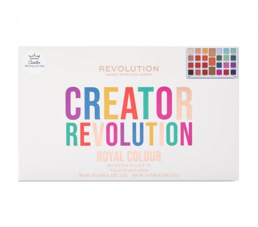 Makeup Revolution Палетка теней для век Creator Revolution Royal Colour