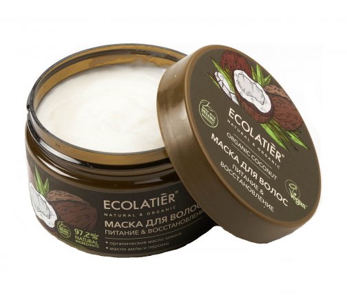 Ecolatier Organic Coconut Маска для волос Питание и восстановление 250мл