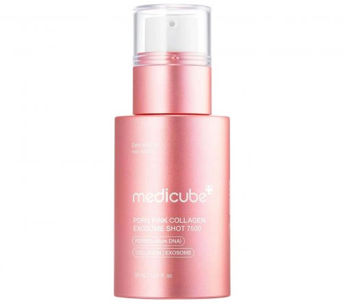 Medicube PDRN Pink Collagen Ампула омолаживающая для лица с микроиглами 30мл