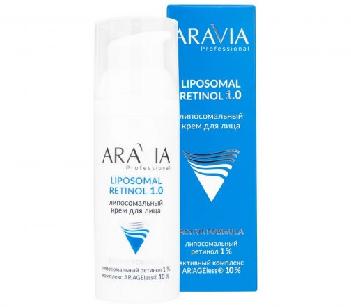 Aravia Professional Крем липосомальный для лица Liposomal Retinol 1.0 50мл