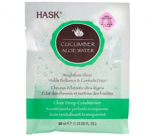 Hask Cucumber Aloe Water Маска для волос для блеска 50мл