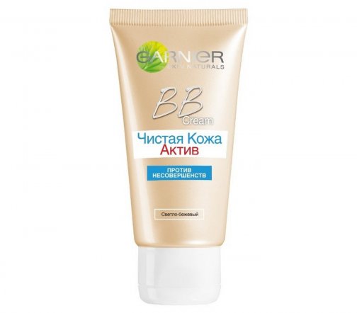 Garnier Skin Naturals Крем-BB для лица Чистая кожа Актив светло-бежевый 50мл