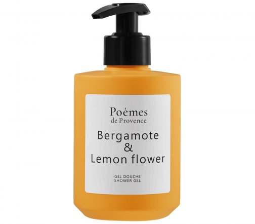 Poemes De Provence Bergamote&Lemon Flower Гель парфюмированный для душа 300мл