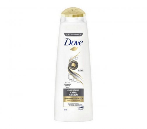 Dove Шампунь для волос Основной уход 2в1 380мл
