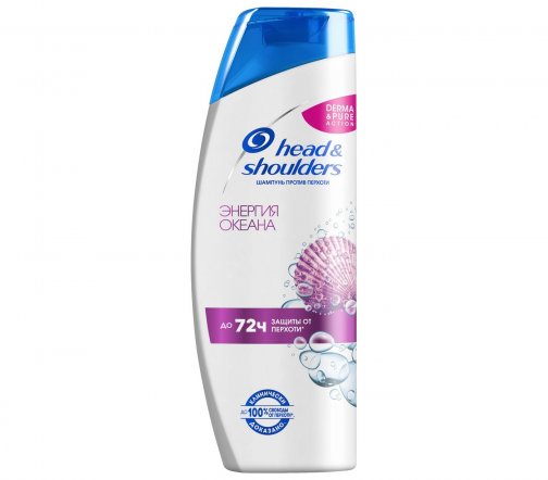 Head&Shoulders Шампунь против перхоти Энергия океана 400мл