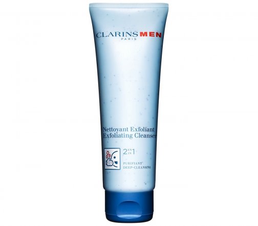 Clarins Men Nettoyant Крем очищающий и отшелушивающий для умывания 2в1 125мл