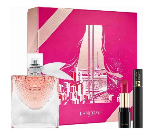 Lancome La Vie Est Belle Набор Парфюмерная вода 50мл+Помада L'Absolu+Тушь для ресниц 2мл
