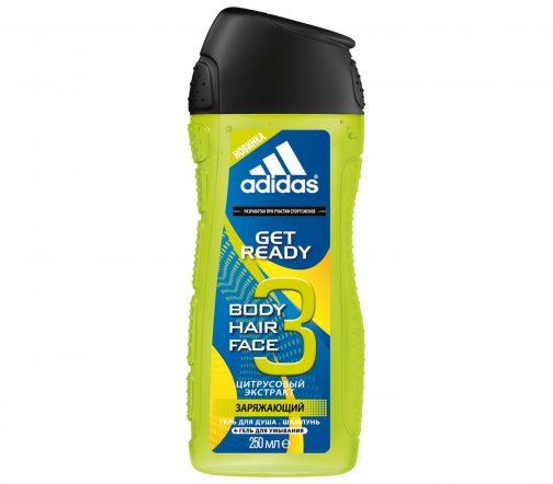 Adidas Get Ready Гель для душа 250мл