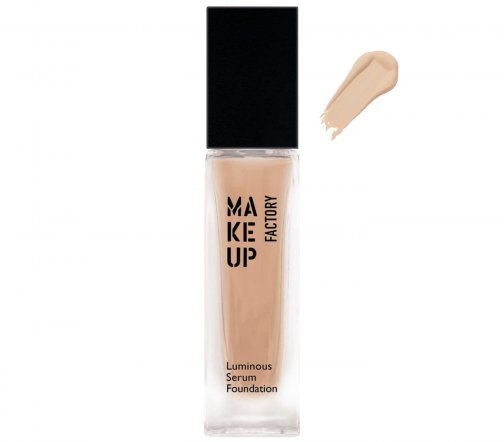 Make Up Factory Тональная сыворотка-основа с эффектом сияния Serum Foudation