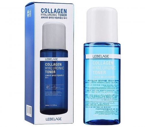 Lebelage Collagen Hyaluronic Toner Тонер увлажняющий с коллагеном 300мл