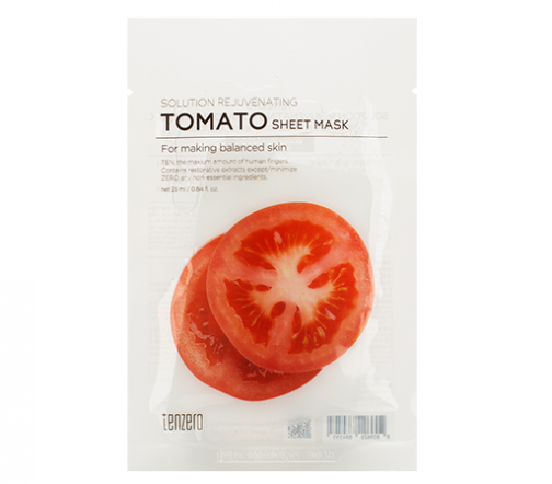 Tenzero Solution Rejuvenating Tomato Маска тканевая с экстрактом томата