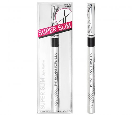 Physicians Formula Подводка водостойкая супер тонкая для глаз Booster Super Slim Ультра-черный