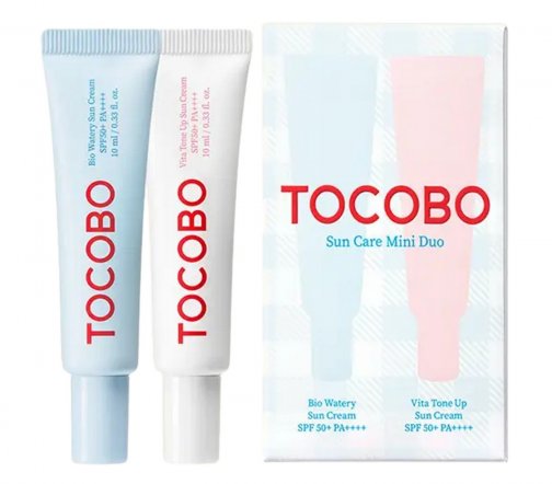 Tocobo Sun Care Набор из 2х миниатюр солнцезащитных кремов 10мл+10мл
