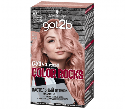 Schwarzkopf Got2b Краска для волос Color Rocks 101