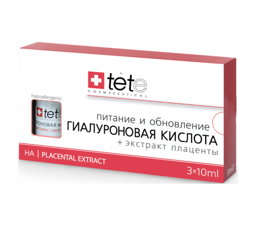 Tete Кислота гиалуроновая + Экстракт плаценты 30мл
