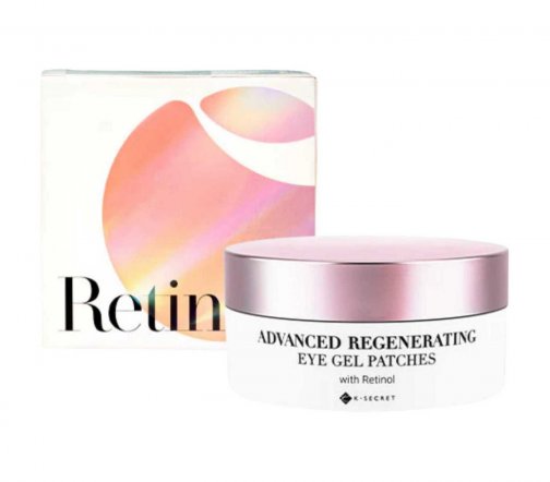 K-Secret Advanced Regenerating Патчи регенерирующие для век с ретинолом 60шт