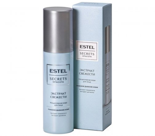 Estel Secrets Красота Вода мицеллярная Экстракт свежести 150мл