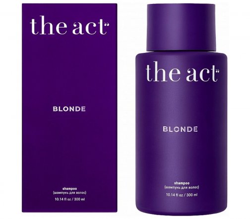 The Act Blonde Шампунь оттеночный