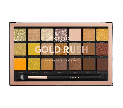 Profusion Палетка теней для век Gold Rush