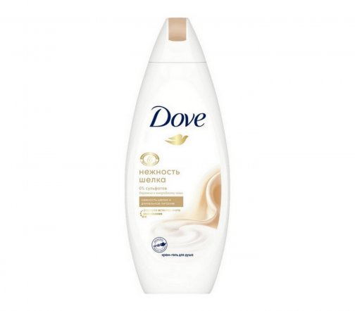 Dove Крем-гель для душа Нежность шелка с драгоценными маслами 250мл