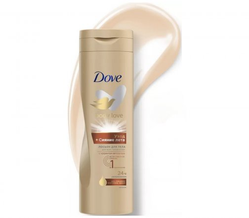 Dove Лосьон для тела Автозагар Сияние лета 250мл