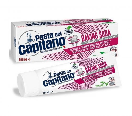 Pasta Del Capitano Паста зубная для деликатного отбеливания