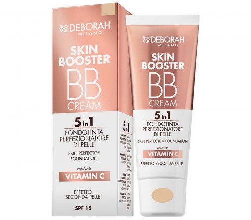 Deborah Тональный BB-крем 5в1 Skin Booster 00 Белоснежный