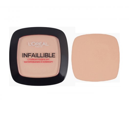 L'Oreal Paris Пудра компактная матирующая Infaillible 24ч 245 Теплый песочный