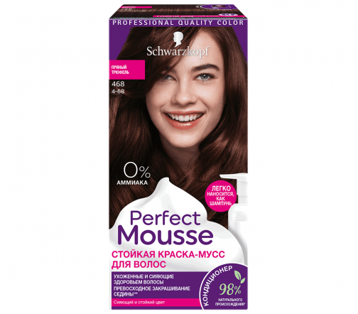 Schwarzkopf Perfect Mousse Краска для волос 468