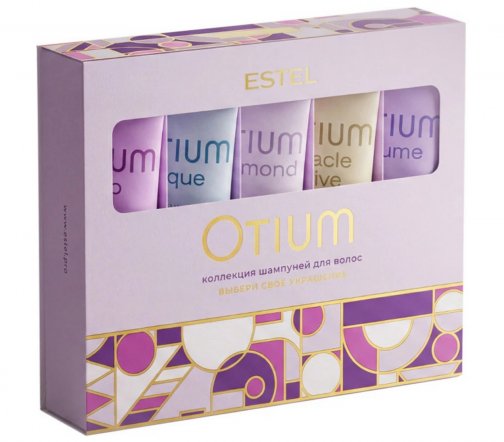 Estel Otium Коллекция шампуней для волос Volume+Miracle Revive+Diamond+Unique+Lungo 30мл*5шт