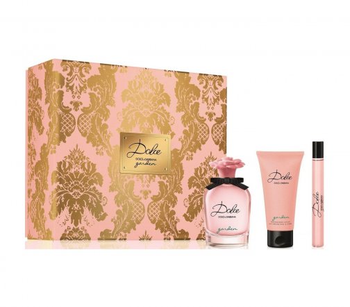 Dolce&Gabbana Dolce Garden Набор Парфюмерная вода 75мл+Лосьон для тела 100мл+Миниатюра 10мл