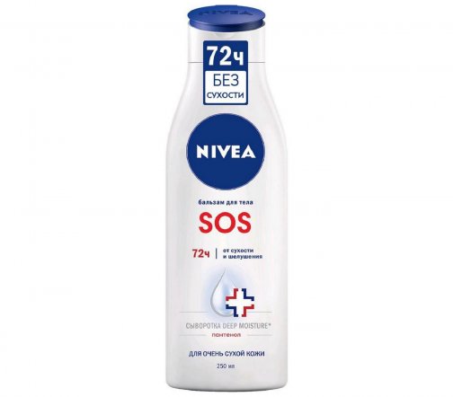 Nivea Бальзам для тела SOS для очень сухой кожи 250мл