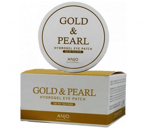 Anjo Professional Gold&Pearl Патчи для глаз гидрогелевые 60шт