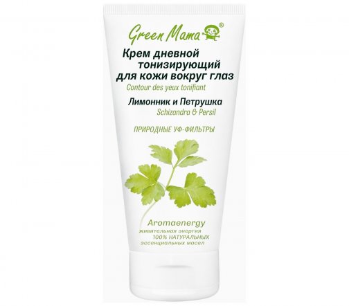 Green Mama Формула Тайги Крем дневной для кожи вокруг глаз Лимонник и Петрушка 50мл